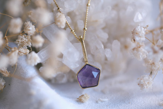 MY INTUITIVE ALLY 12mm Amethyst Necklace
