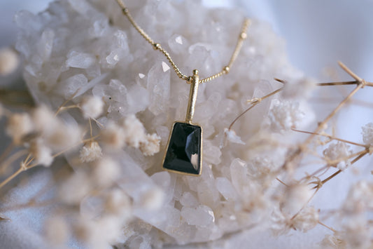 ACHIEVER 12mm Black Onyx Necklace